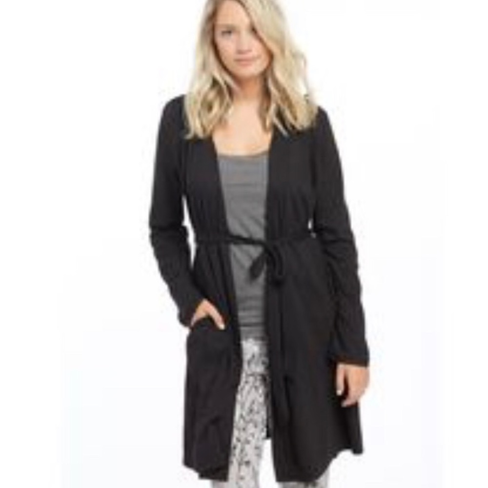 Lace Trim Sleep Nursing & Maternity Robe. S/M